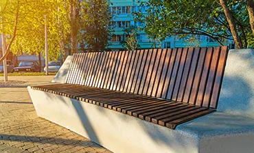 Les bancs publics